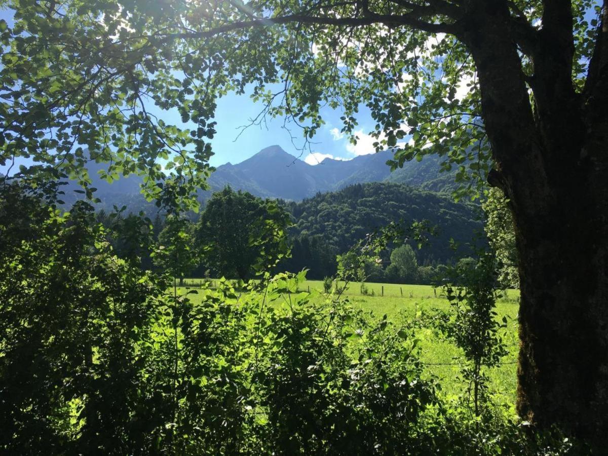 Premium-Chalet Achental Mit Kamin Und Sauna Schleching Buitenkant foto